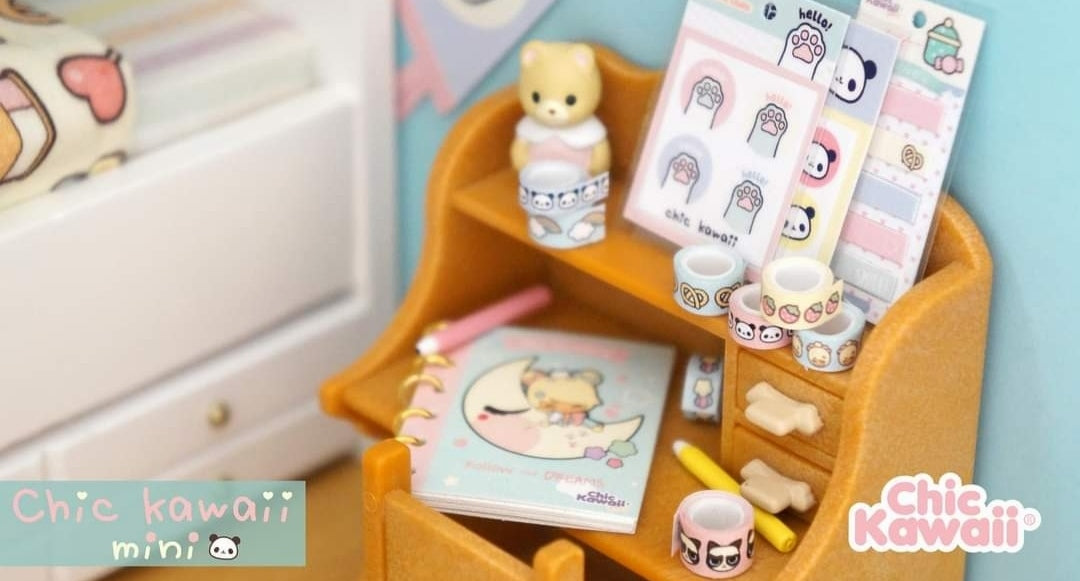 Chic kawaii miniatures lot. 6 pieces.