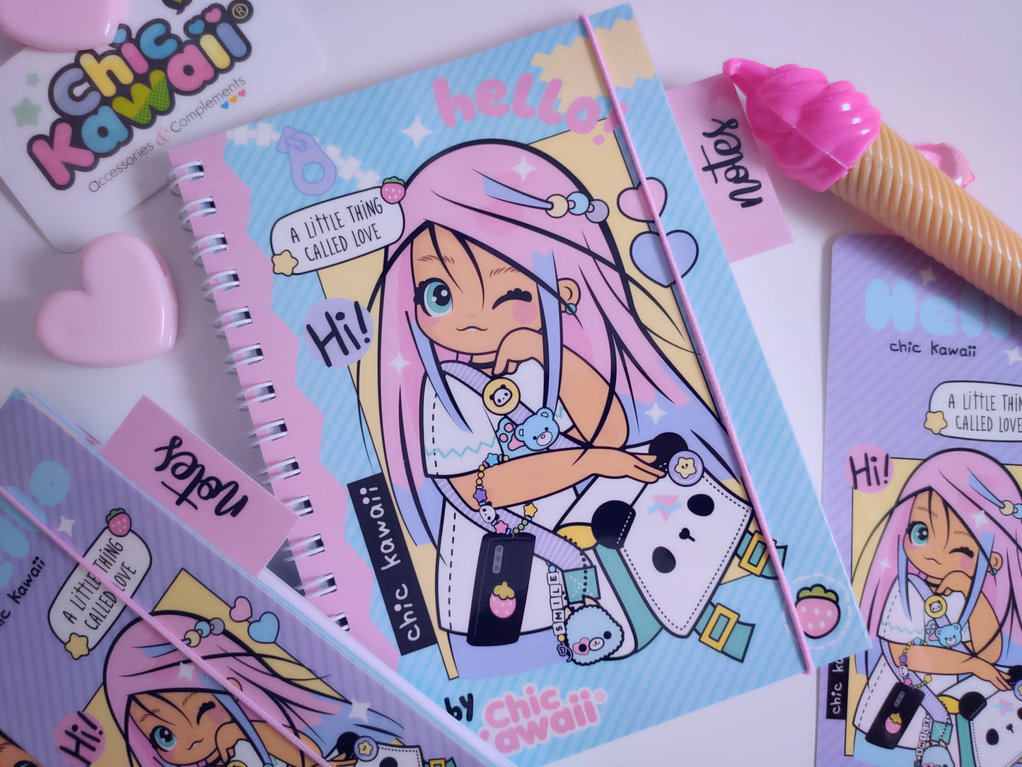 Chic kawaii girl planner